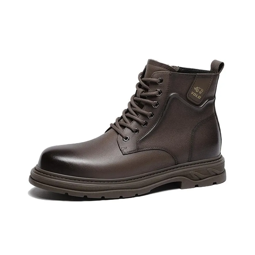 VOLO Короткий Мартин Ботин Мужской Коричневый