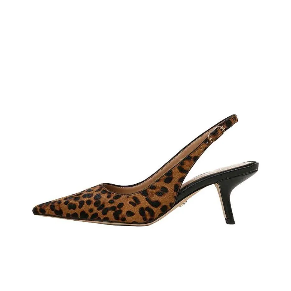 SAM EDELMAN BIANKA Sling Высокие каблуки Женские Коричневый