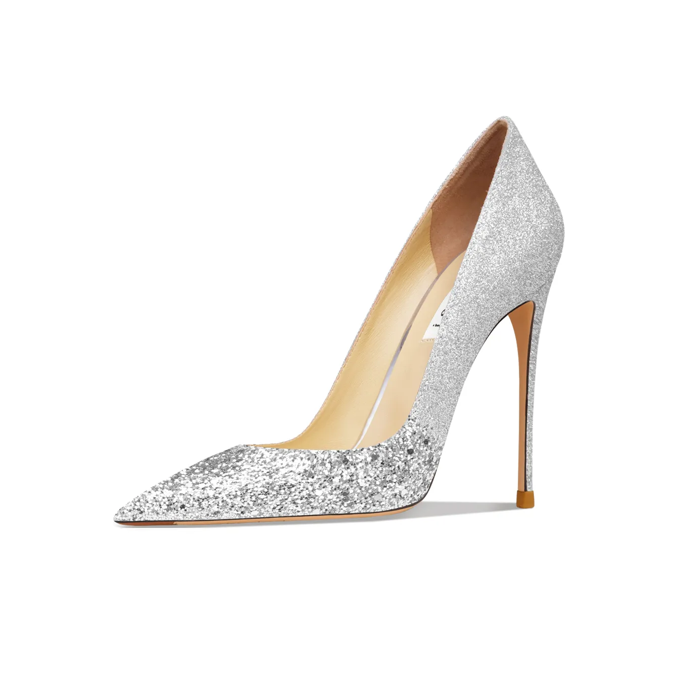 Suyymakk Узкий каблук Высокие каблуки Женские Серебряные