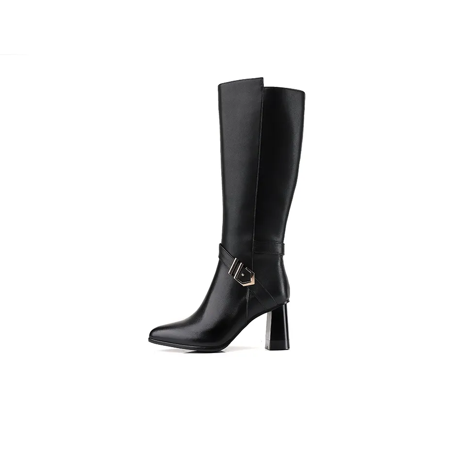 VEDULLAR Knee high Boots 7cm Women's