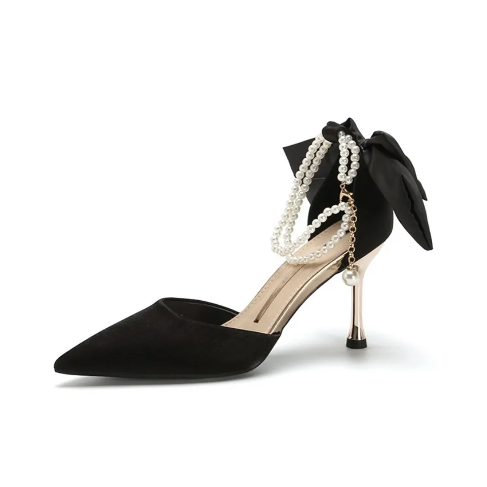 HKCP Slim Heel High Heels 6.5cm Women's