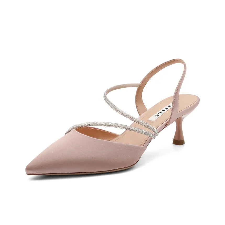 BELLE Узкий каблук Высокие каблуки 5,5CM Женские Розовый Черный