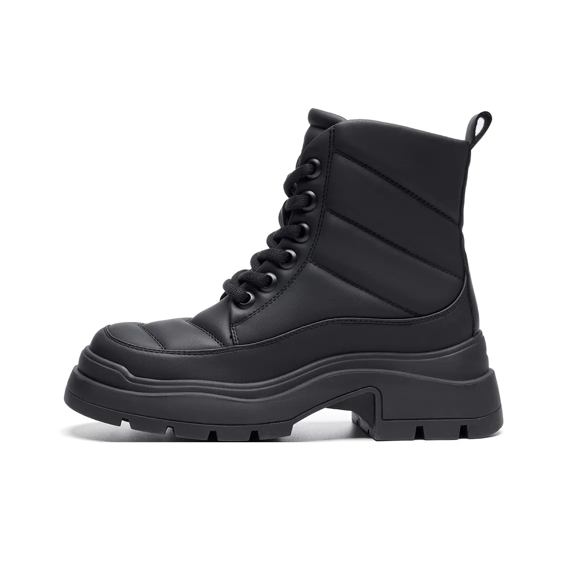 EBLAN Короткий Мартин Ботин Женские Черный