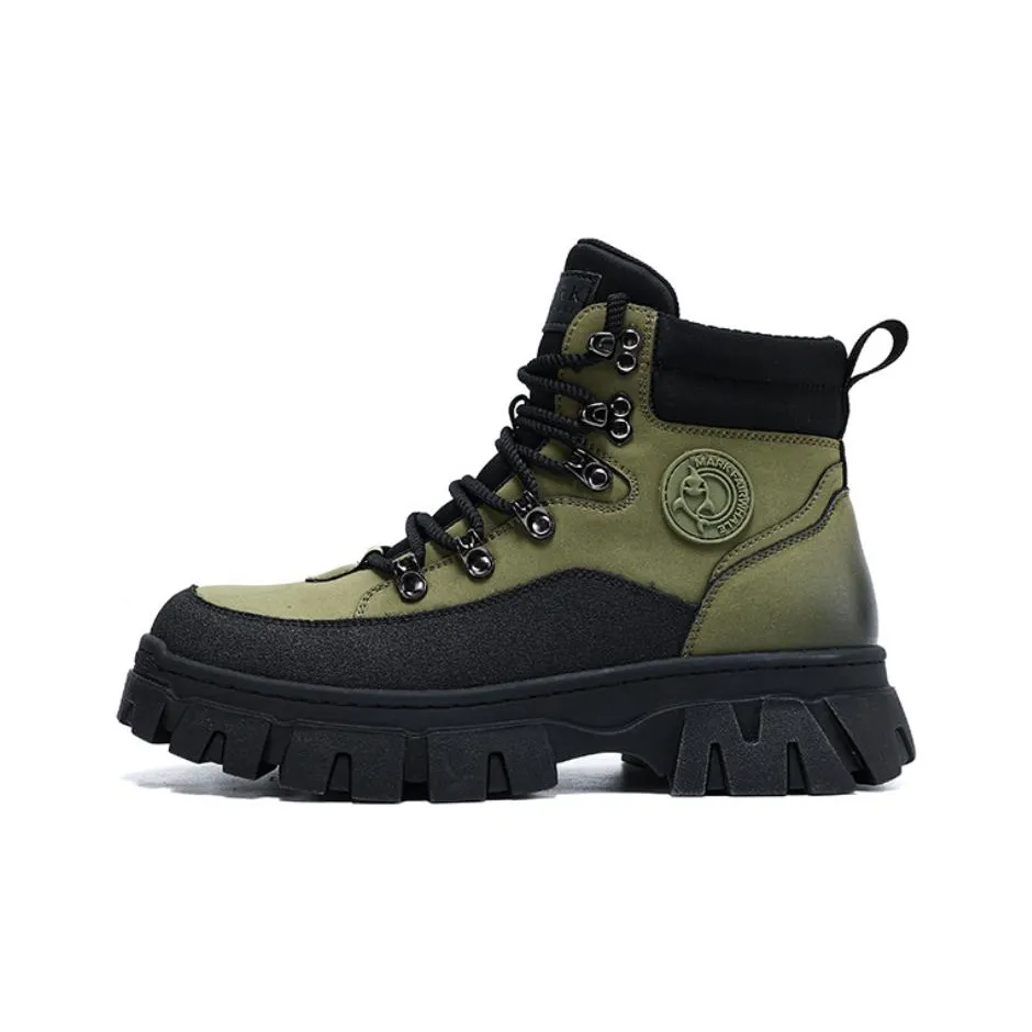 FAIRWHALE Martin Boots Unisex Black