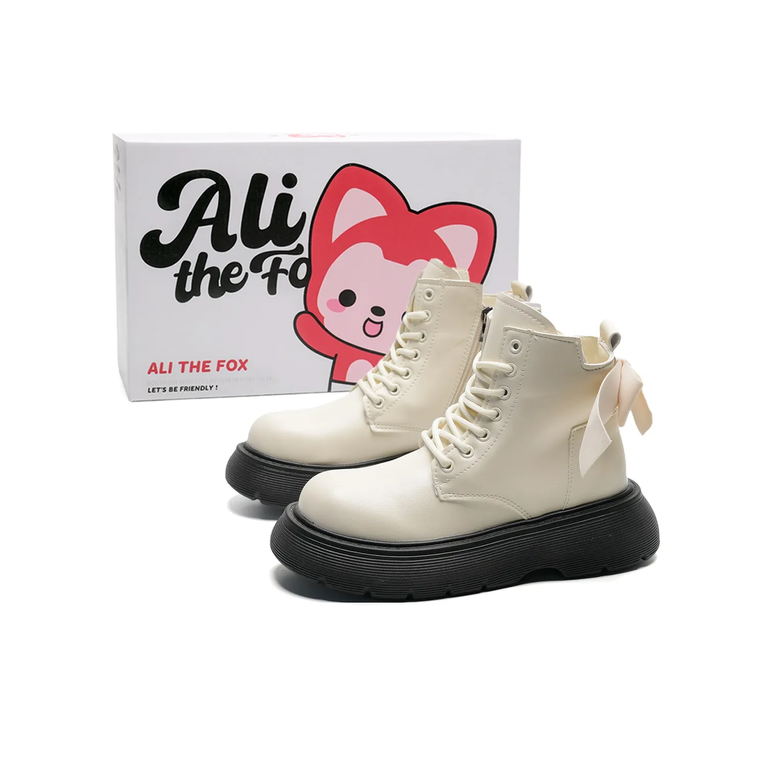 ALI THE FOX Short Martin Boot Women's
