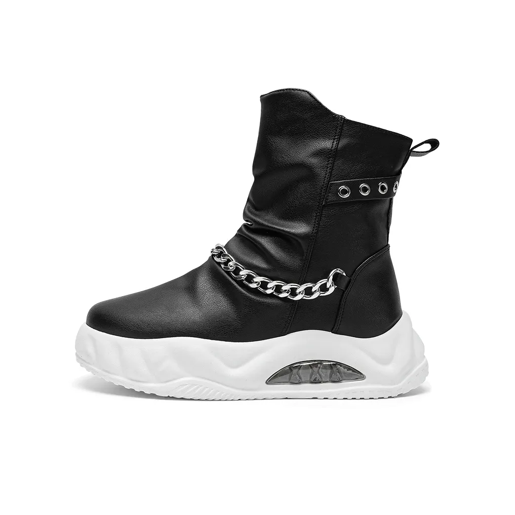 DM Ankle Boots Men's White