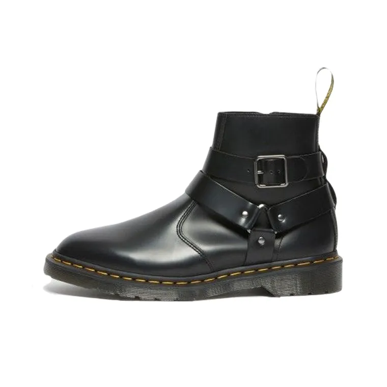 Dr.Martens Jaimes Leather Harness Chelsea Boots 'Black'