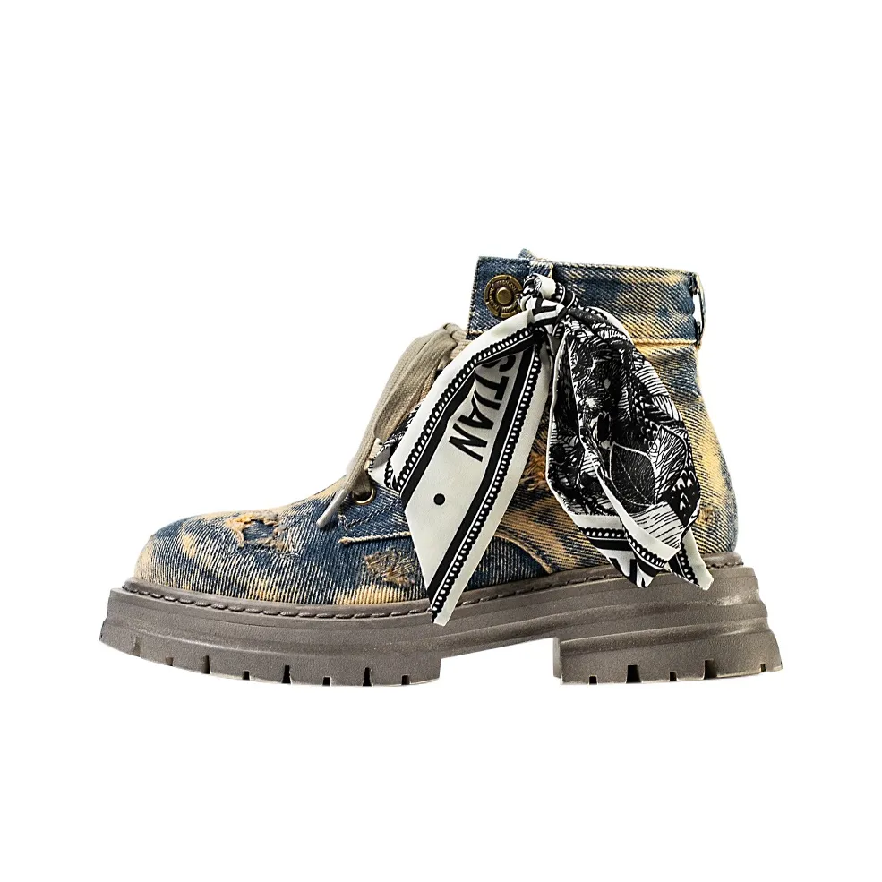 Wonderful Couple Короткий Martin Boot 4,5 см Женские