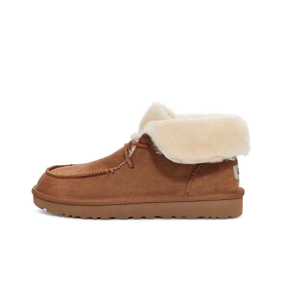UGG Diara Lacing Fleece Lined Brown Women's