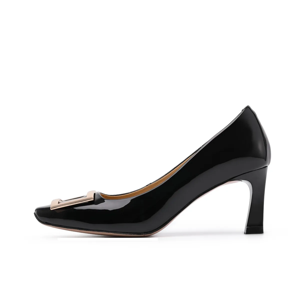 Chrisdien Deny Chunky Heel High Heels 6.5cm Women's