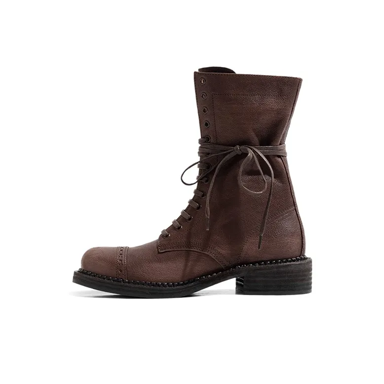 Old Meow Короткий Мартин Boot Женские Темно-коричневый