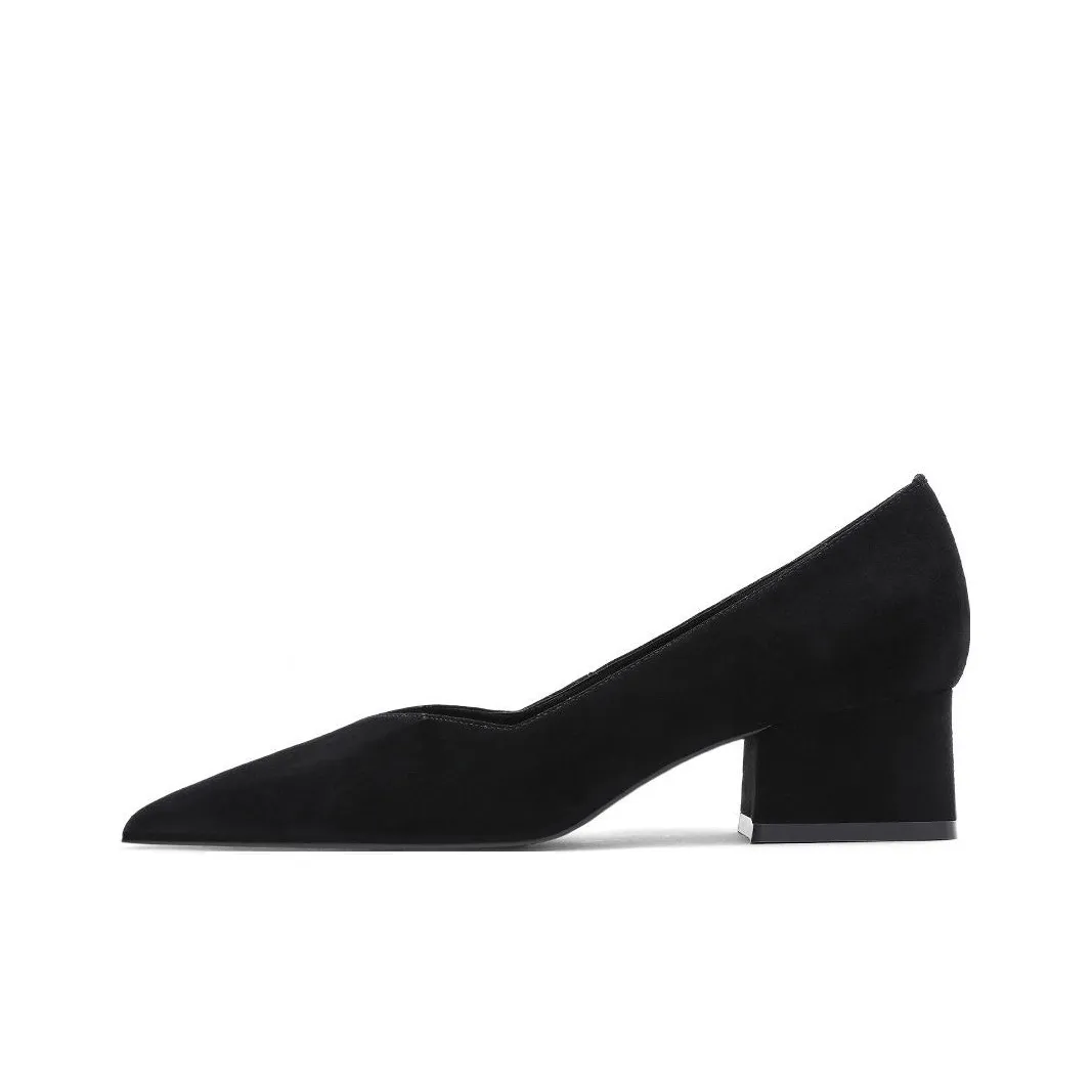 CAMEIDO Квадратный каблук Высокие каблуки 4,5 см Женские Черный