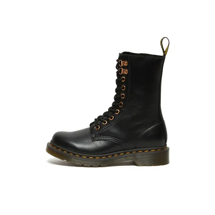 Dr. Martens 1490 Hdw Wanama Martin Boots Black Women's