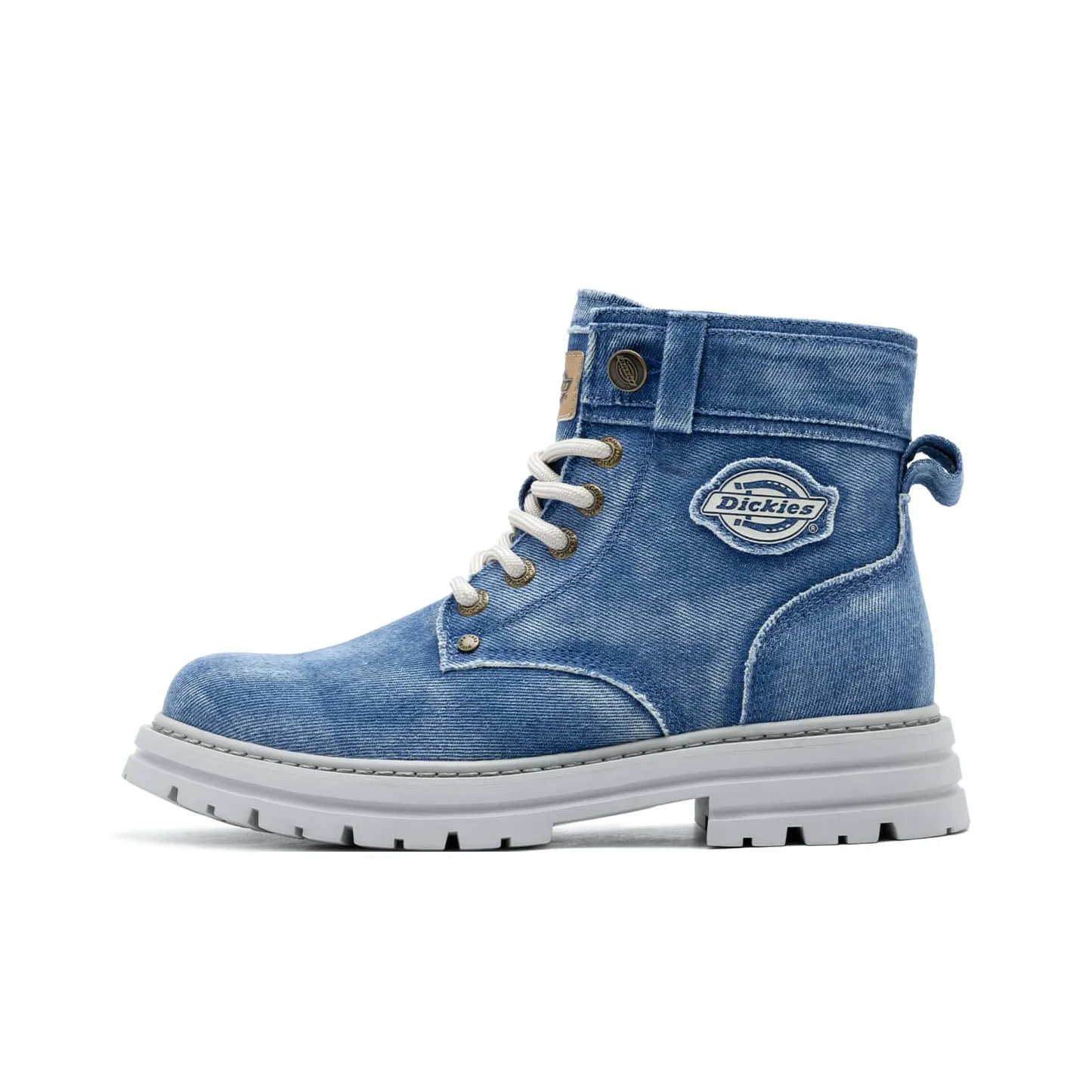 Dickies Crew Martin Boot Мужской Выстиранный Синий