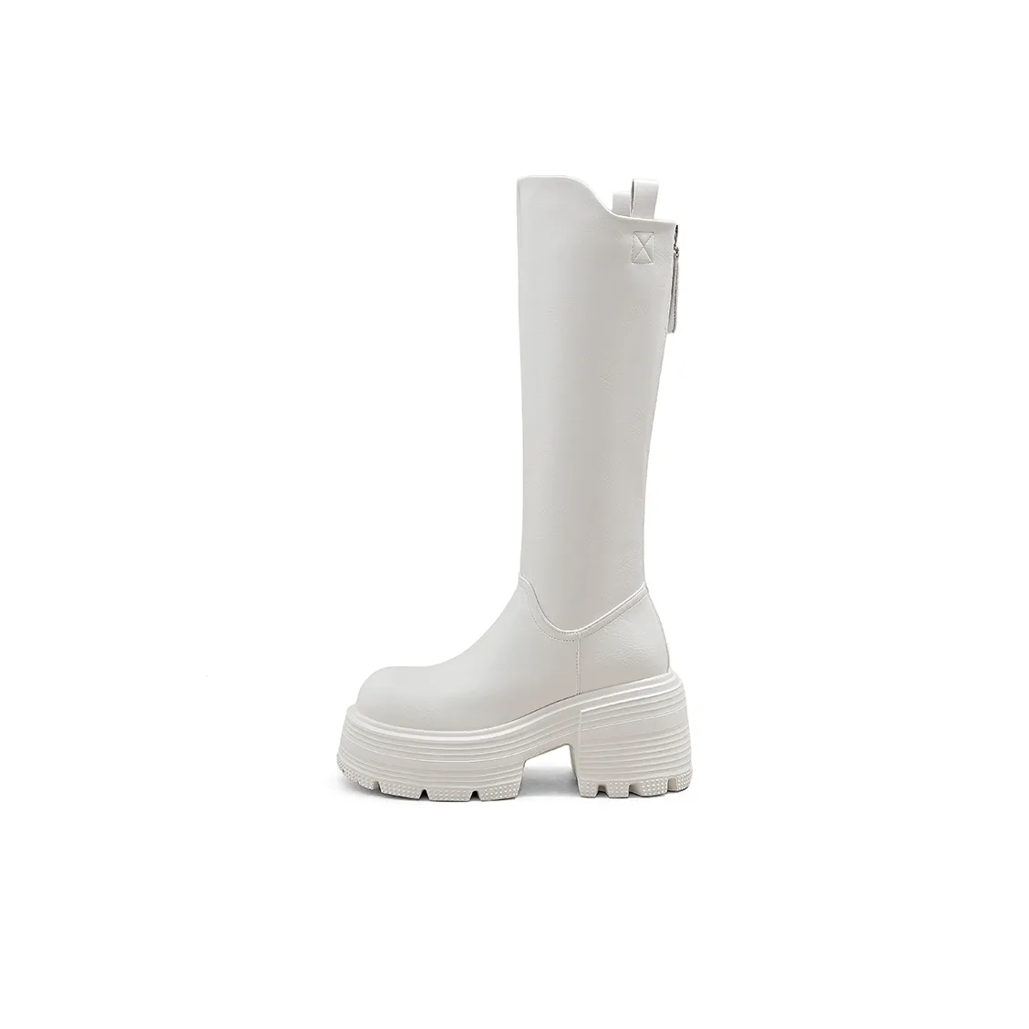 A Poinsettia Princess Knee high Boots Women's