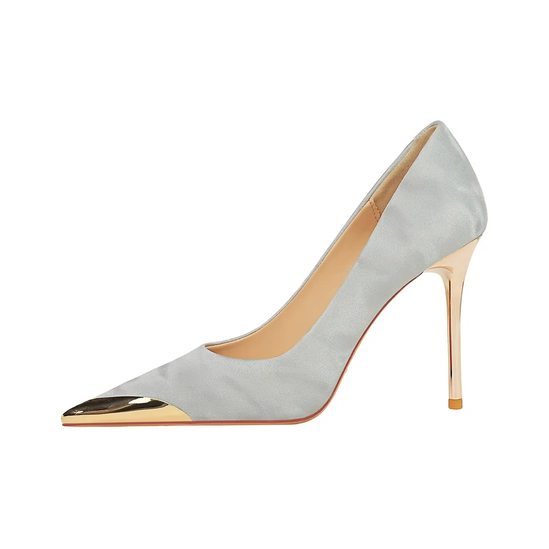 QITUMAUL Slim Heel High Heels 10cm Women's