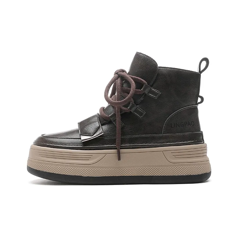 LINGPAO Короткие сноубутсы женские