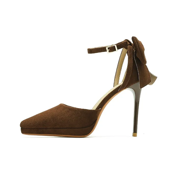 Zubumei Узкий каблук Высокие каблуки 10,5 см Женские