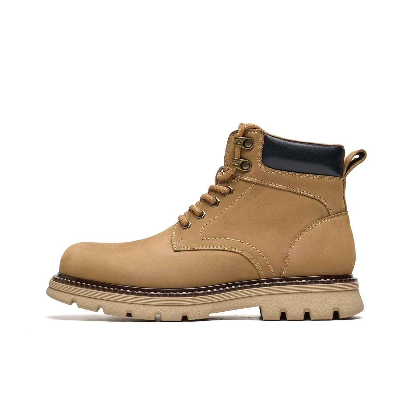 C°BANNER Короткий Martin Boot Мужской Желтый Коричневый