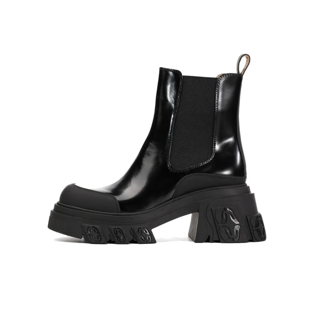 DIBO MANNER Flame Relief Series Ankle Boots Women's
