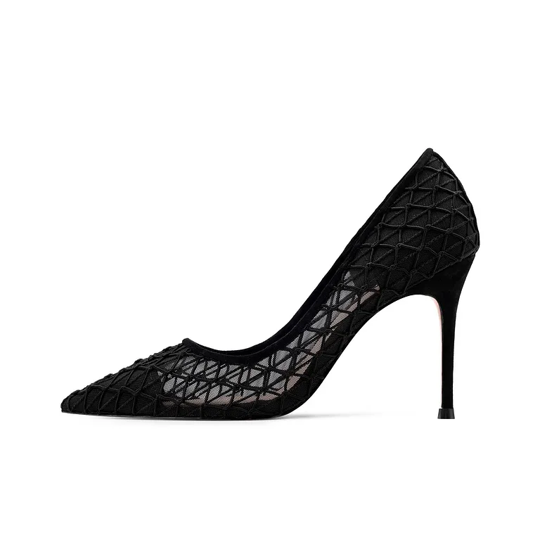 JOOC High Heels Women's Sexy Black