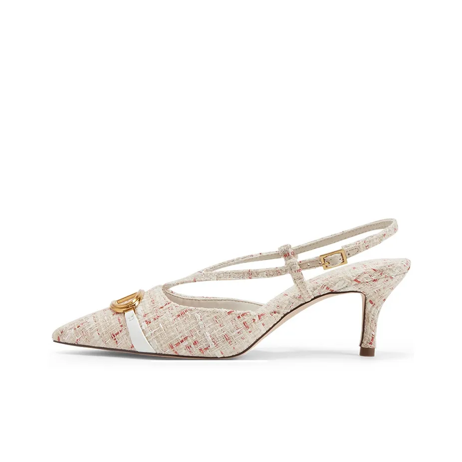 CHARLES KEITH Узкий каблук Высокие каблуки 6,1 см Женские Молочно-белый