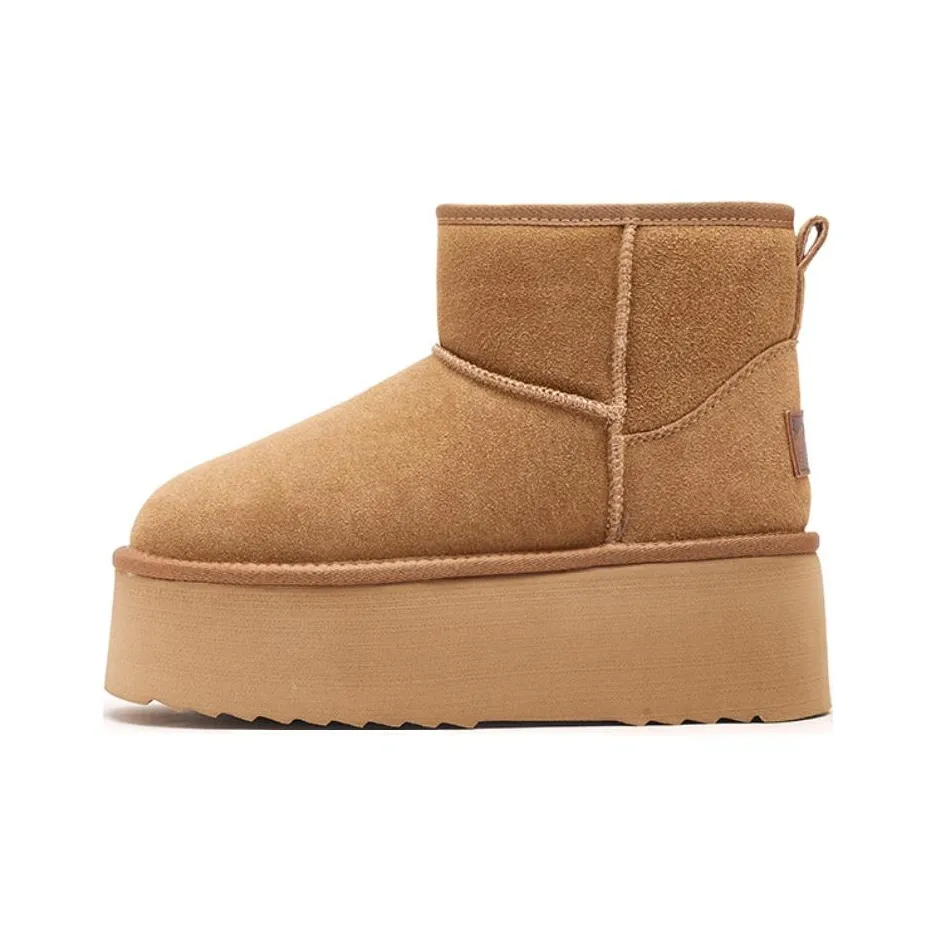 AGSDON Термический Устойчивый к истиранию 12 см Снежные ботинки Женские 6 см