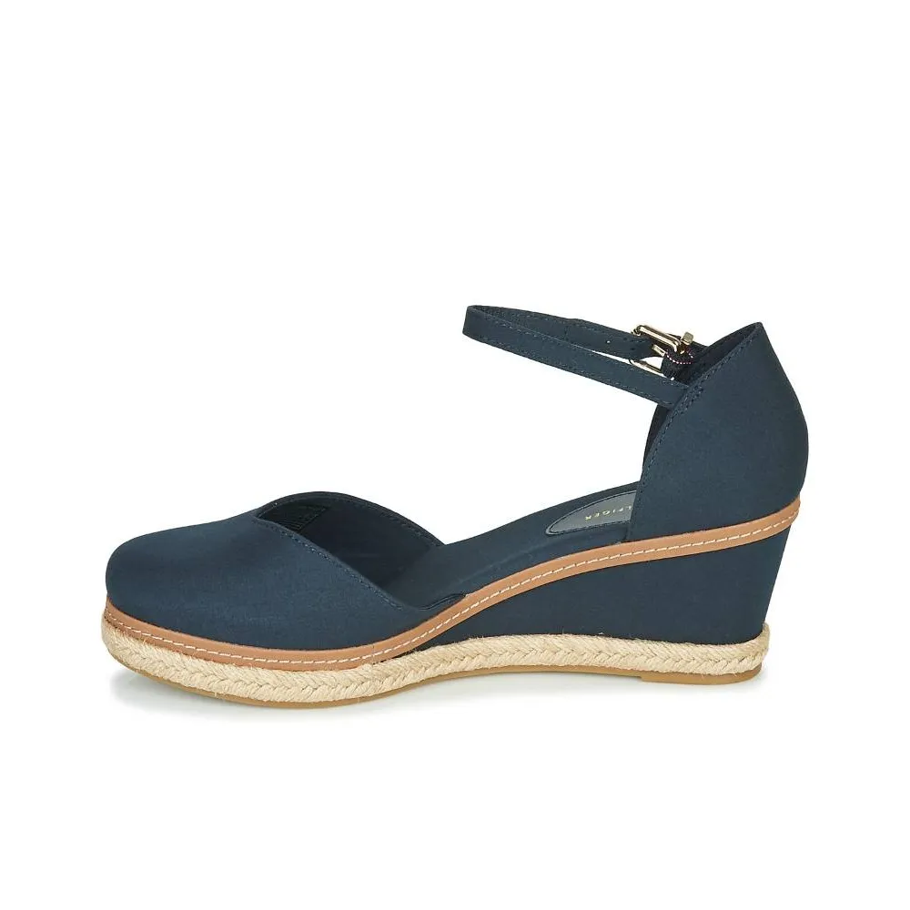 Tommy Hilfiger Wedge Heel High Heels Women's Blue