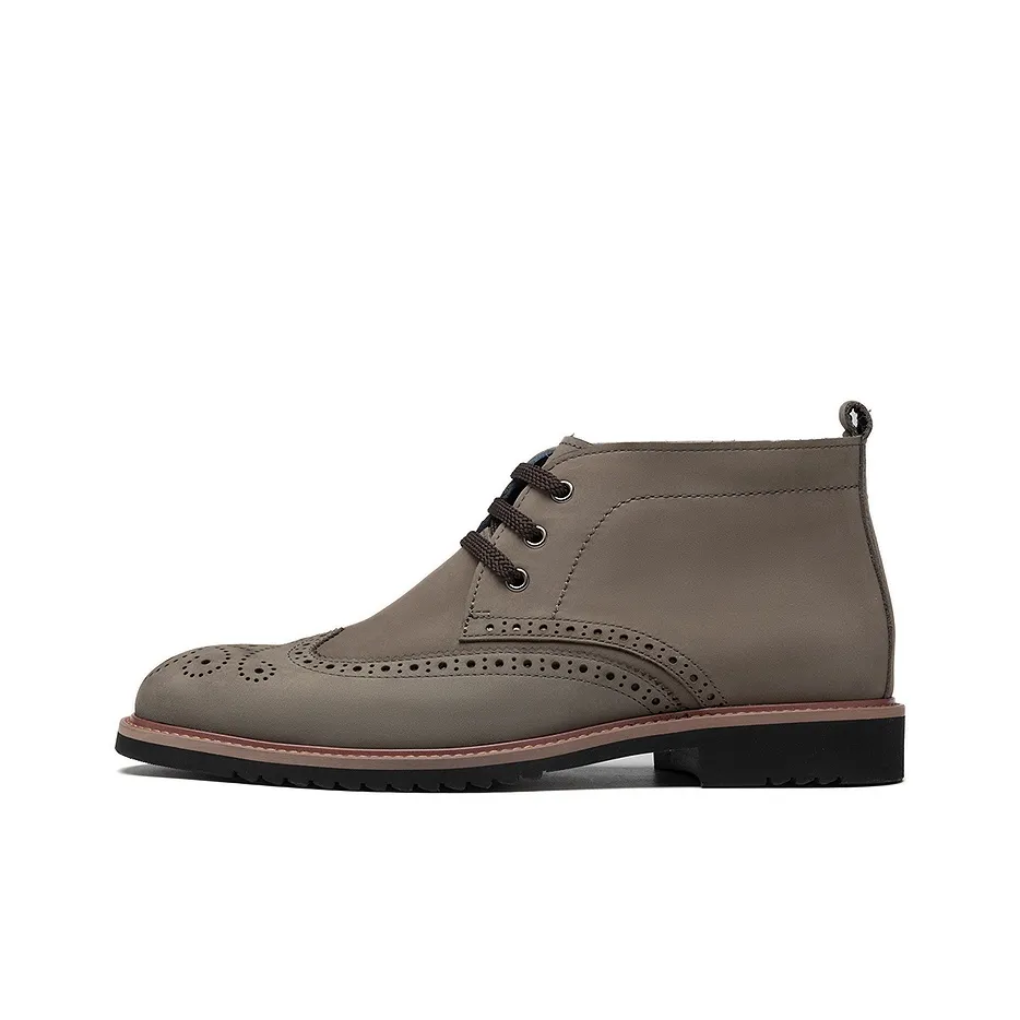 ROBERTA DI CAMERINO Ankle Boots Men's Gray