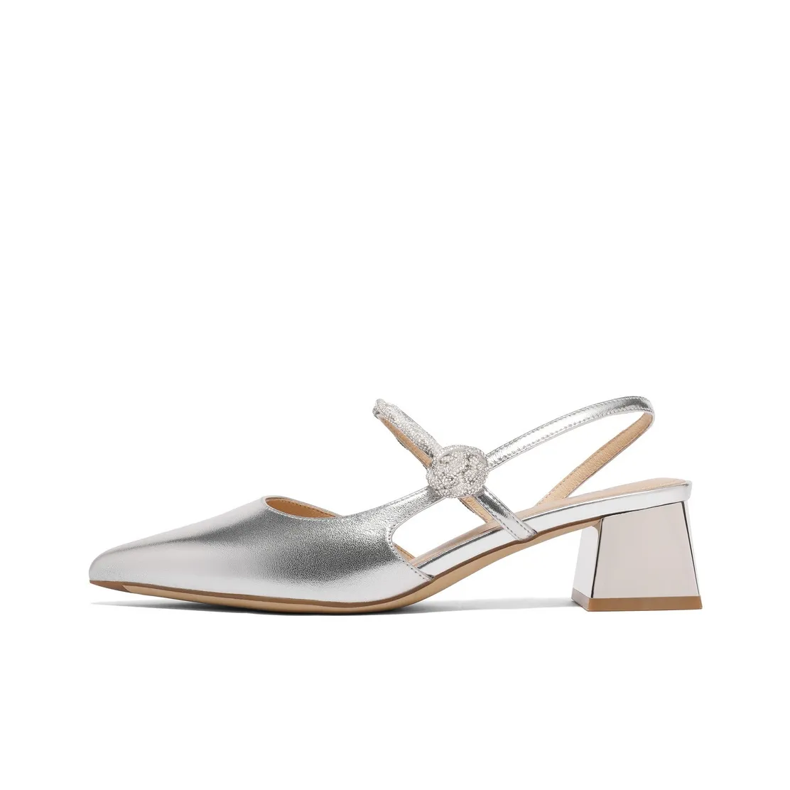 BELLE Block Heel High Heels 4.5cm Women's