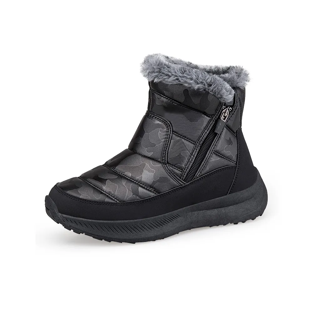 KUPE Термический Водонепроницаемый Устойчивый к Износу Амортизация Короткие Снежные Ботинки Женские