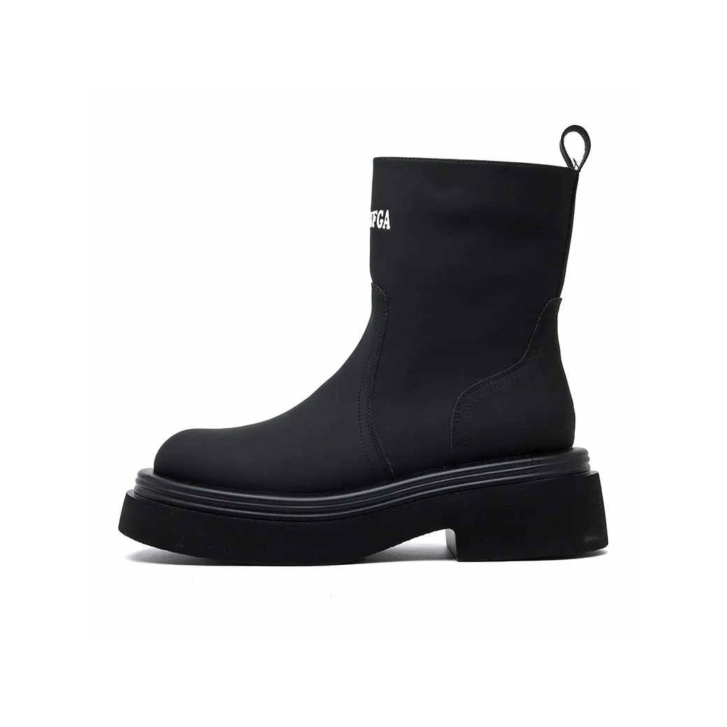 KUNGFUDEER Ботильоны Унисекс Черный