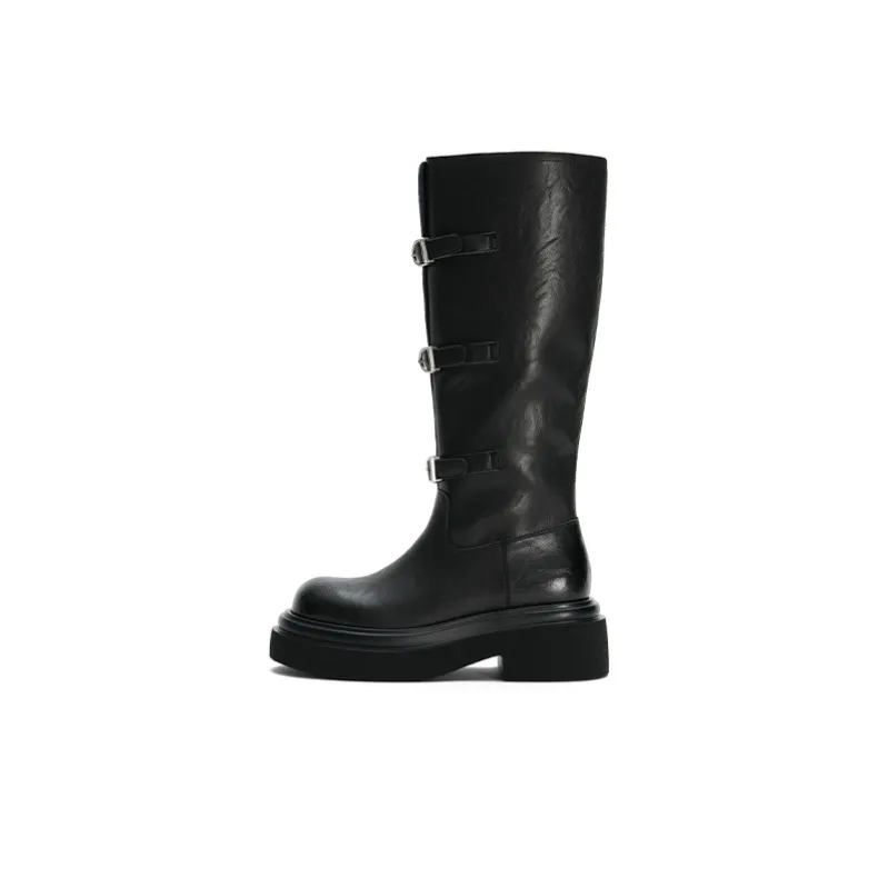 MASOOMAKE Женские высокие сапоги на колено