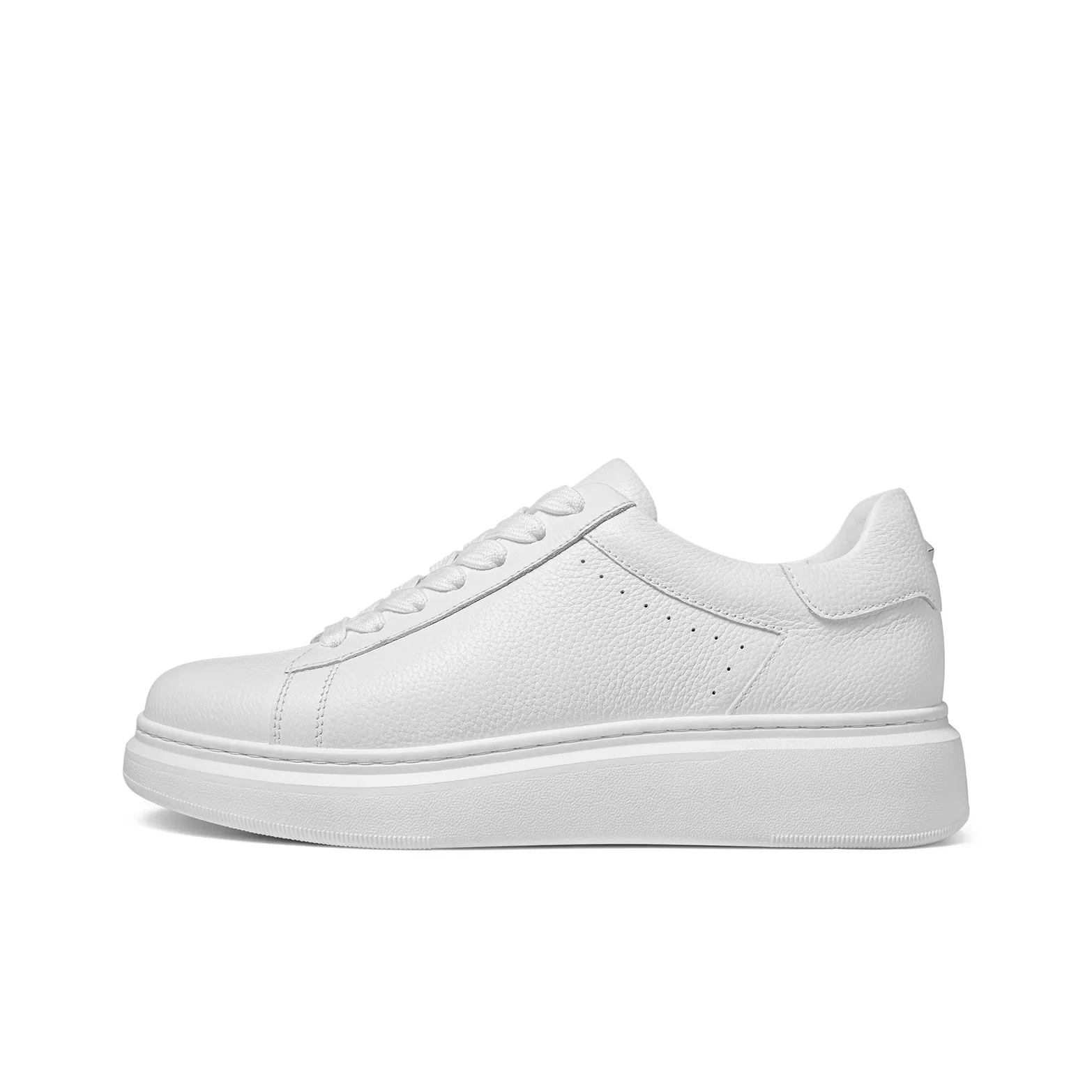 THOM WILLS Vintage Casual White Sneakers Low Top Skateboard Shoes Wmn Men's White