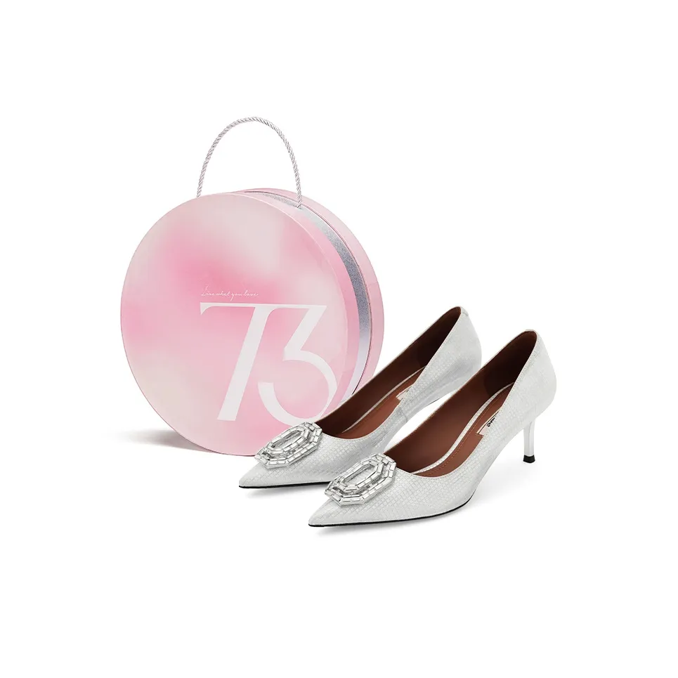 73Hours Zero Degree Moonlight High Heels Silver