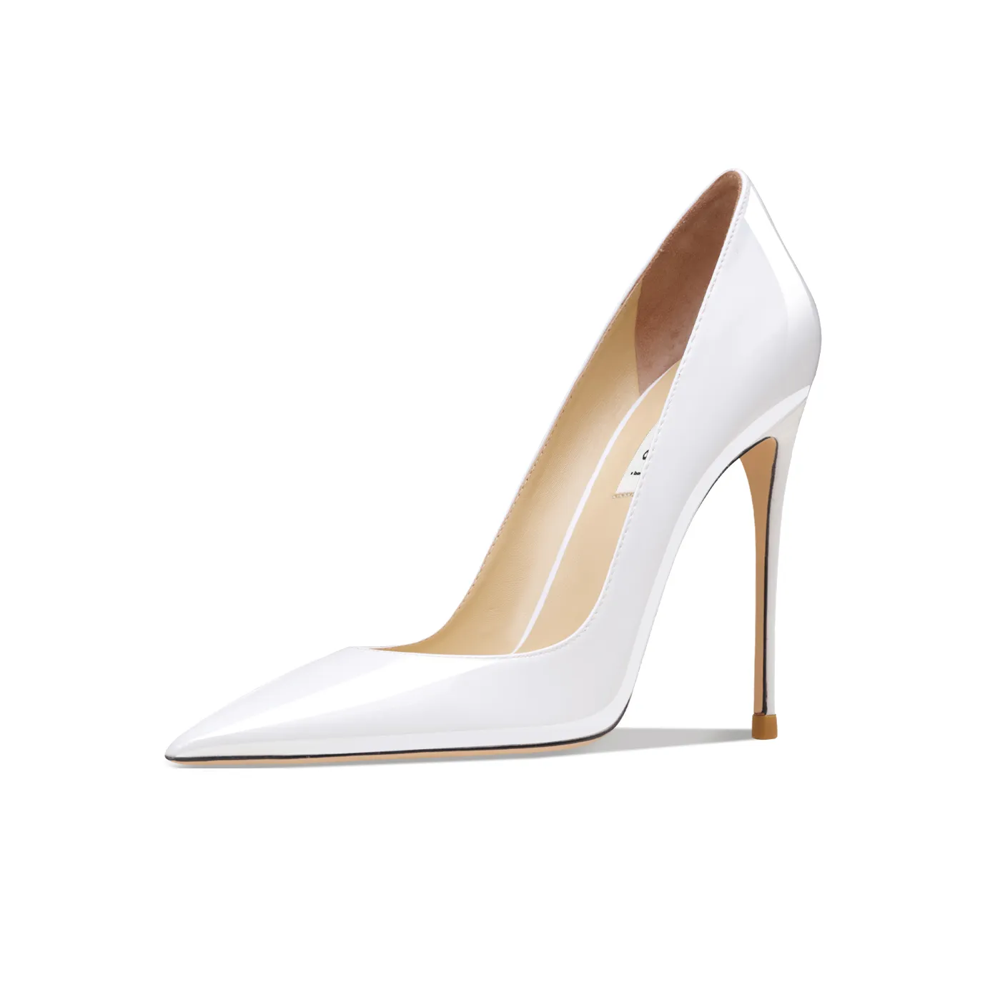 Suyymakk Узкий каблук Высокие каблуки Женские Белые