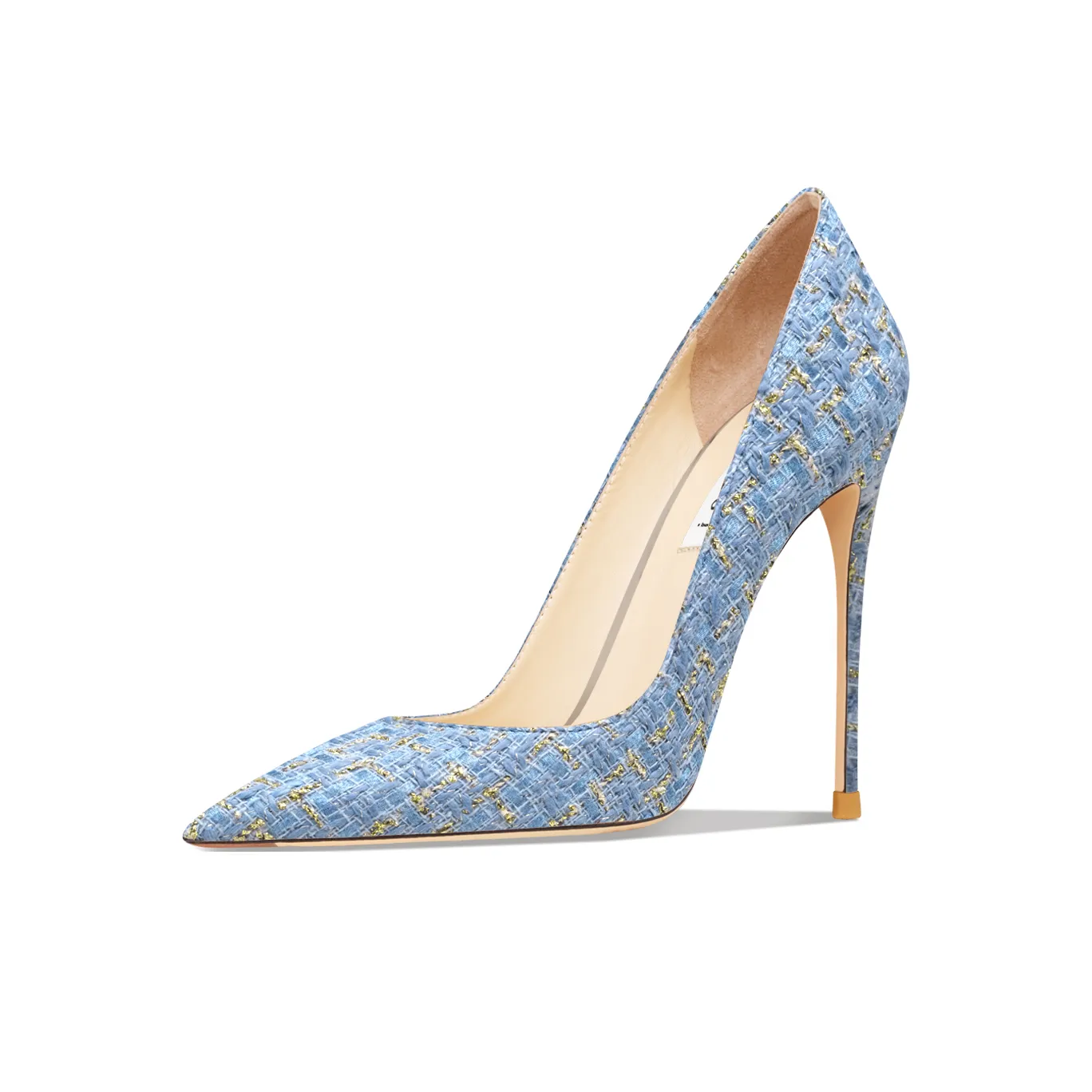 Suyymakk Узкий каблук Высокие каблуки Женские Синий