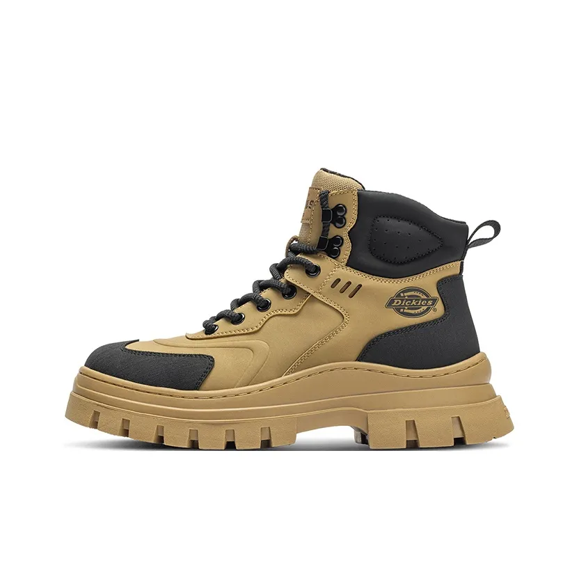 Dickies Короткий Мартин Ботин Мужской Желтый Коричневый