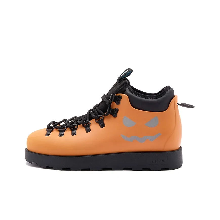 Native Shoes Fitzsimmons Короткий Мартин Boot Унисекс Желтый охристый | Тыква Голова | Черный