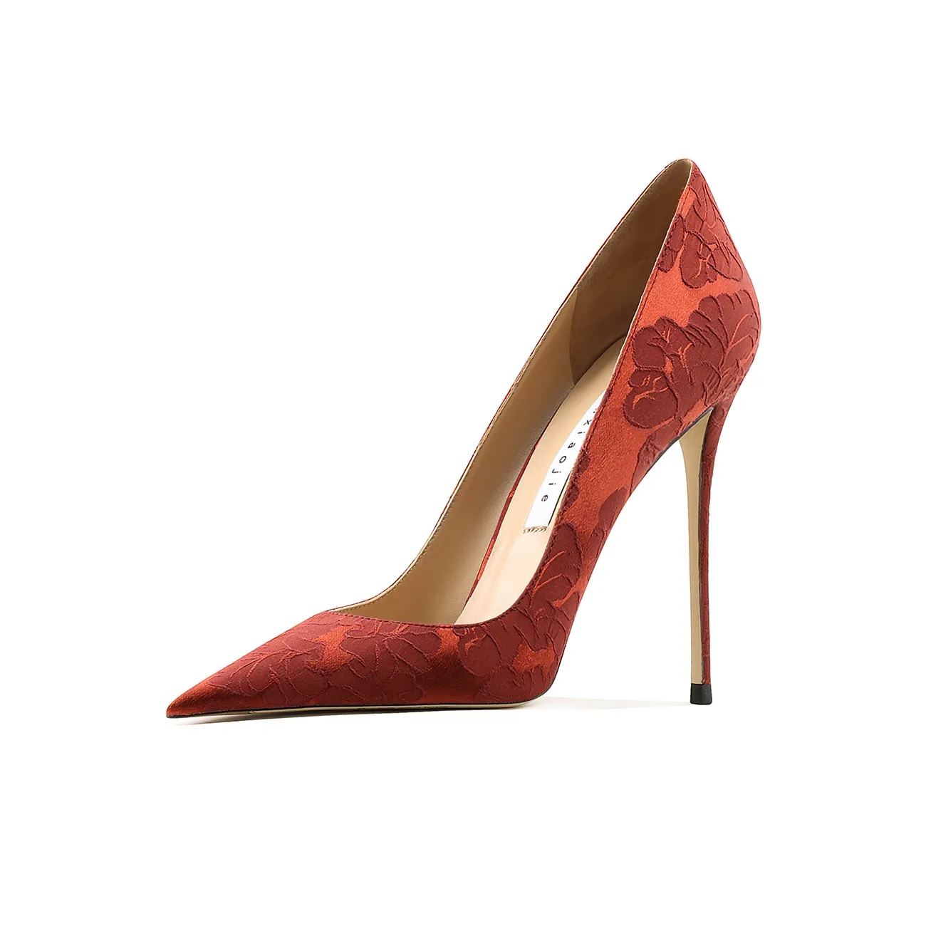 Ganxiaojie Узкий каблук Высокие каблуки Женские Красный