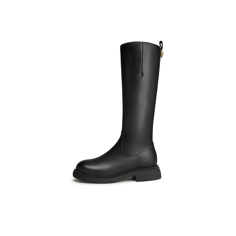 C°BANNER Женские высокие сапоги на колено черные