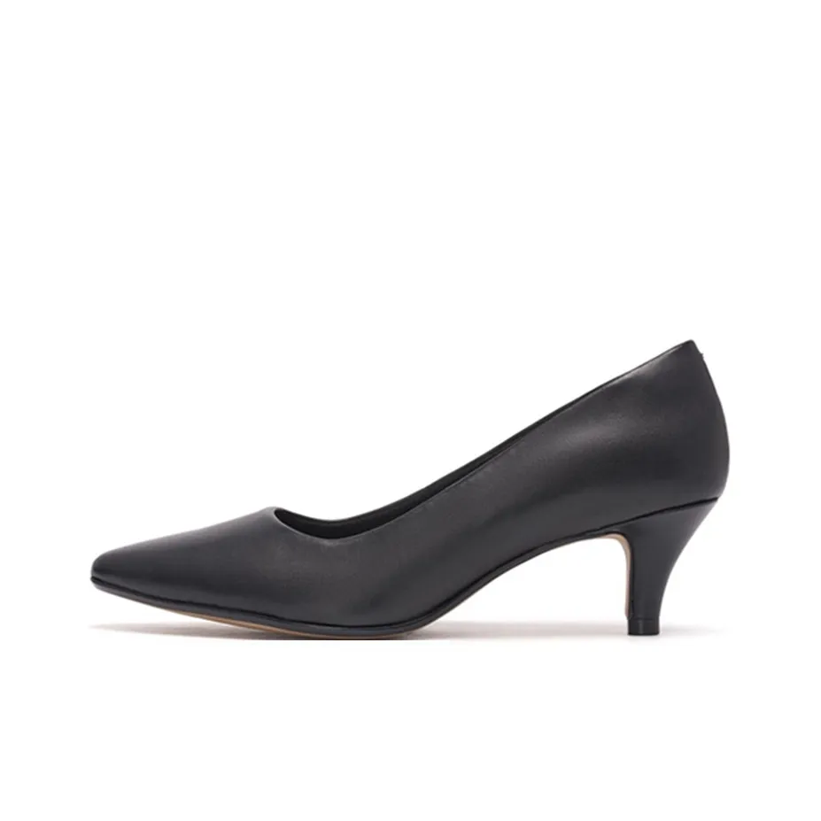 Clarks Slim Heel High Heels Women's Black