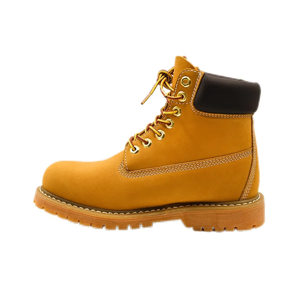 Palitutu Желтый Ботинки Короткий Мартин Boot Унисекс Желтый