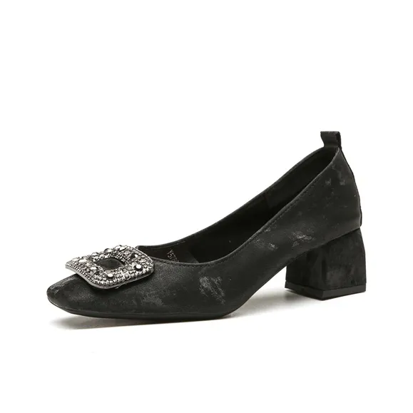 YAFEI XUANYU Block Heel High Heels 5cm Women's