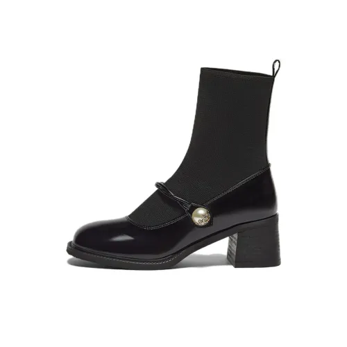 BATA Ботильоны Черные Женские