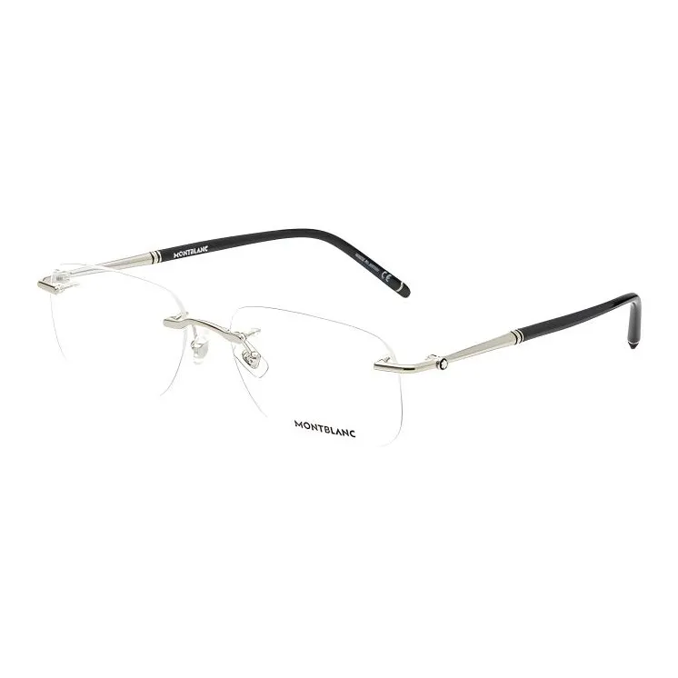 MONTBLANC Rimless Rectangle frame Glasses