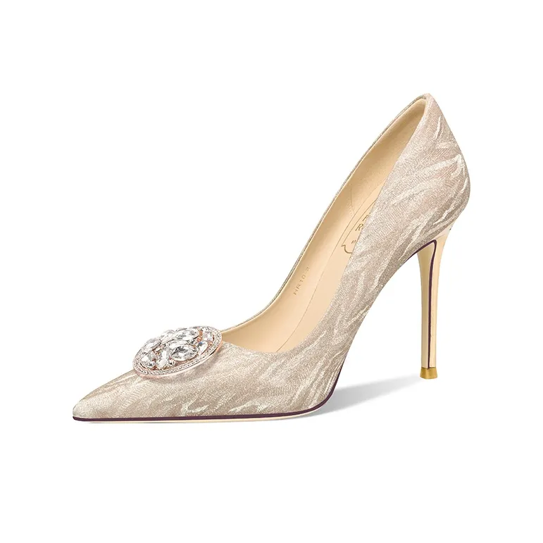Holy Rose Узкий каблук Высокие каблуки Женские Золото