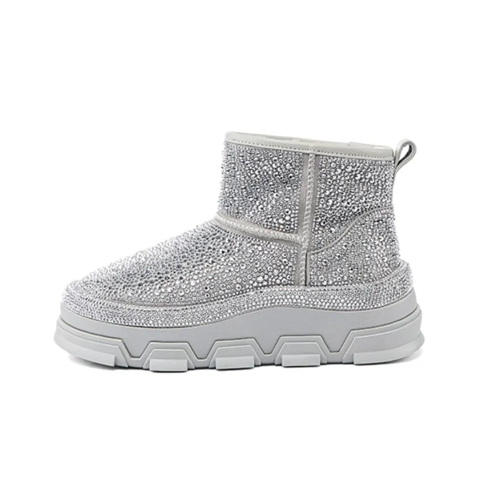 SHOESZOOO Snow Boots Women's Black