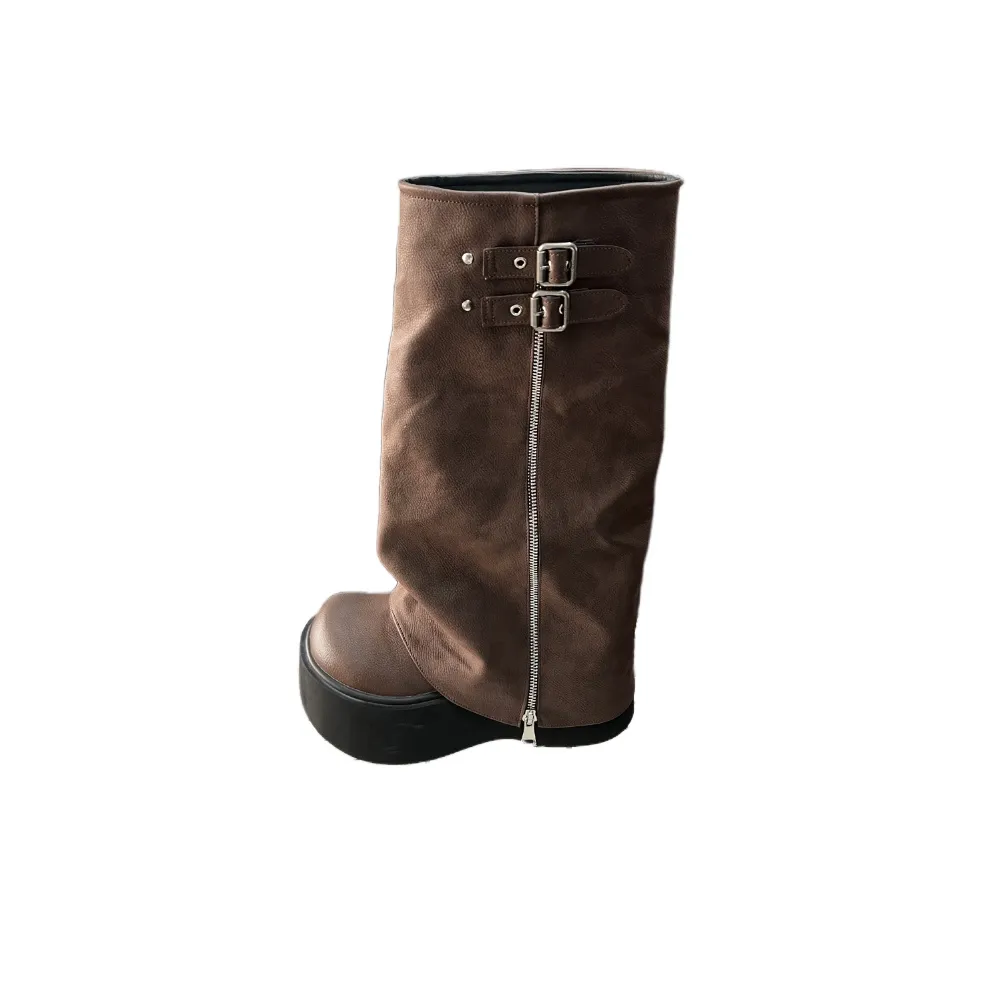Mooreyu Atelier Knee-high Boots 7.3cm Women's