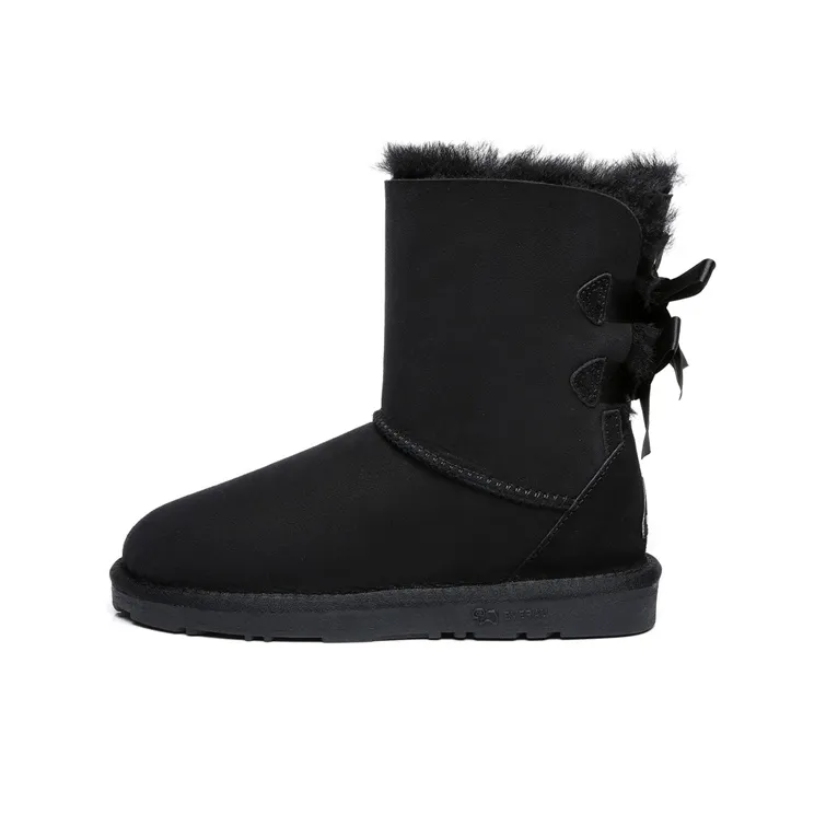 EVERAU Сноубутсы Черные Женские